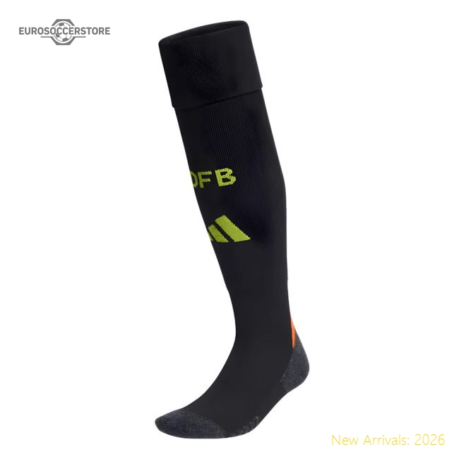 2024-2025 Germany Home Goalkeeper Socks (Black)-The Soccer Shirt Hub