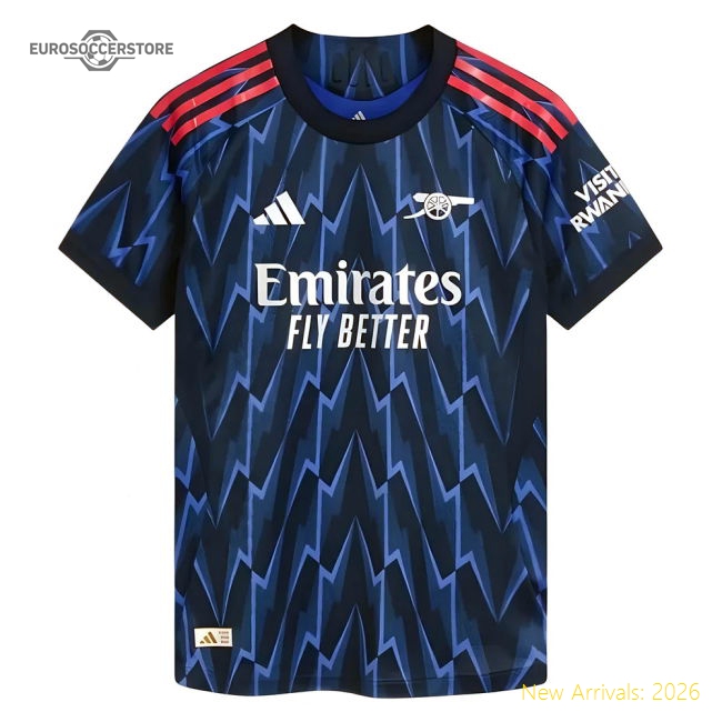 2025-2026 Arsenal Authentic Away Shirt (Womens)-The Soccer Shirt Hub
