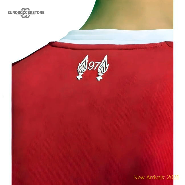 2025-2026 Liverpool Home Shirt (Womens)-The Soccer Shirt Hub