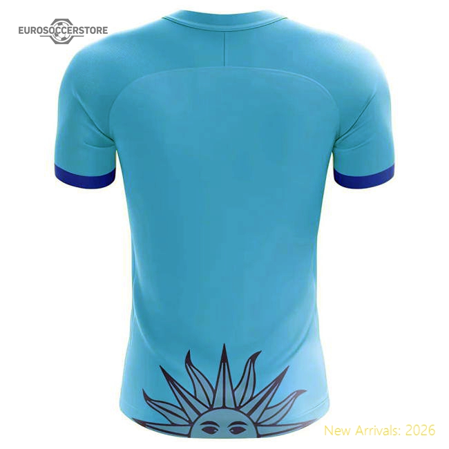 2018-2019 Uruguay Fans Culture Concept Home Shirt - Womens-The Soccer Shirt Hub