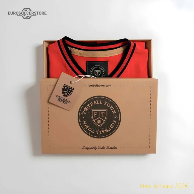 Vintage Albania Home Shqiponjë Soccer Shirt-The Soccer Shirt Hub