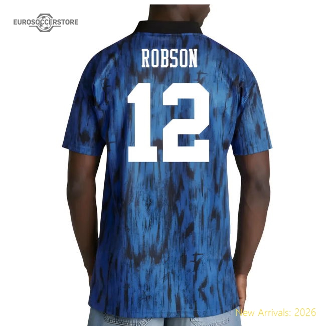 1992-1993 Man Utd Away Retro Shirt (Robson 12)-The Soccer Shirt Hub
