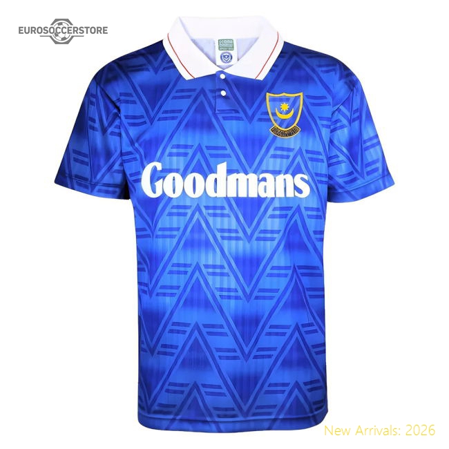 Portsmouth 1992 FA Cup Semi Final Shirt-The Soccer Shirt Hub