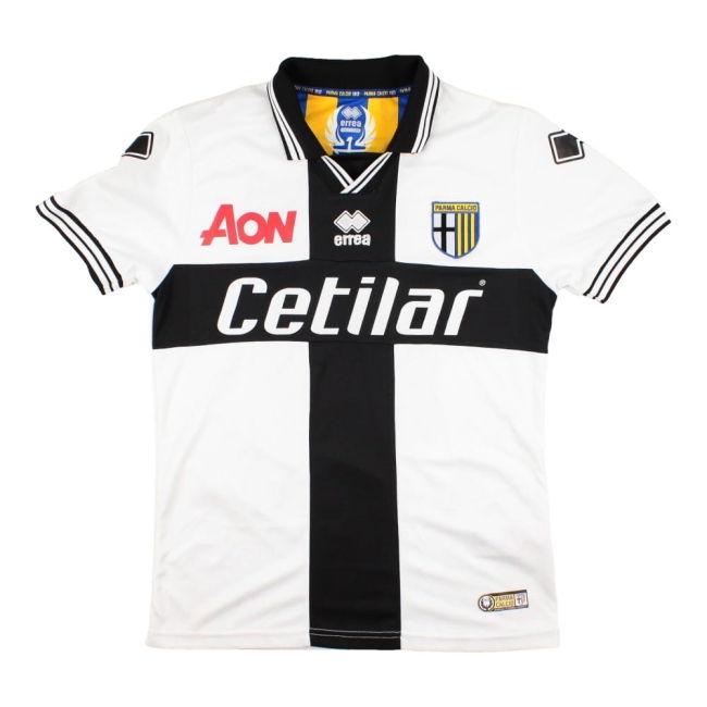 Parma 2018-19 Home Shirt (Gervinho #27) ((Very Good) M)-The Soccer Shirt Hub