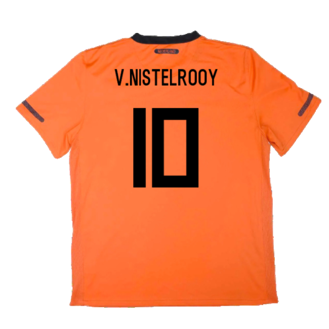 Holland 2010-11 Home Shirt (3xl) ((Very Good) 3XL) (V.Nistelrooy 10)-The Soccer Shirt Hub