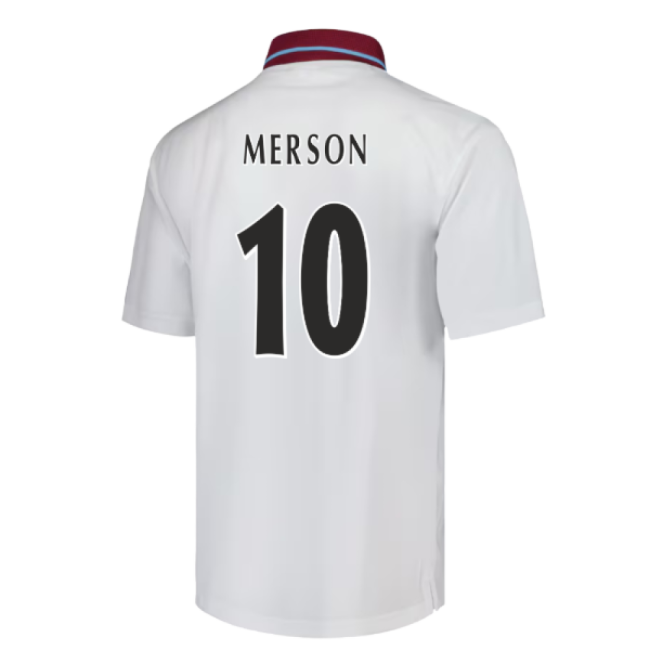 Aston Villa 2000 Away Retro Shirt (Merson 10)-The Soccer Shirt Hub