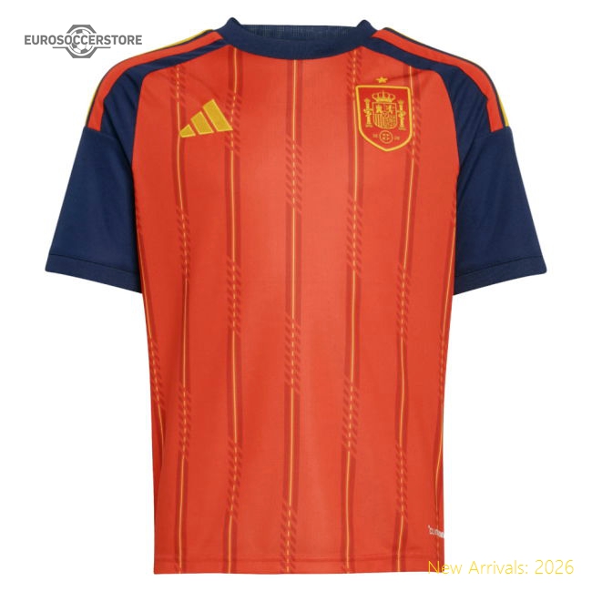 2026-2027 Spain Home Youth Kit-The Soccer Shirt Hub