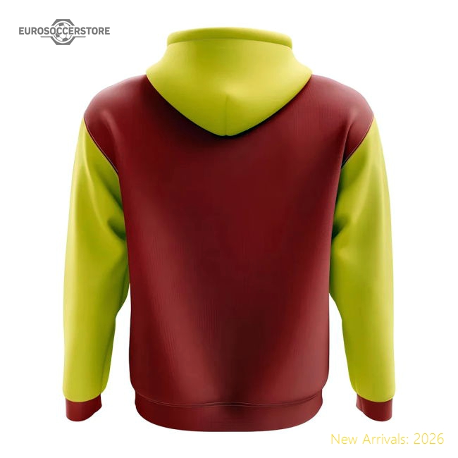 Macedonia Concept Country Football Hoody (Red)-The Soccer Shirt Hub