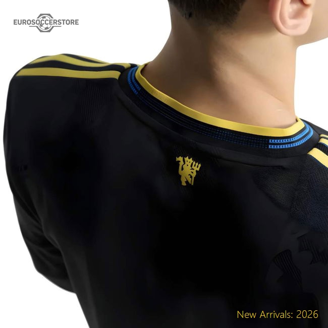 2025-2026 Man Utd Authentic Long Sleeve Third Shirt-The Soccer Shirt Hub