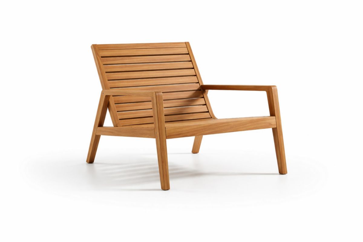 Gartenstuhl aus Teakholz 70x75x80 cm(L × B × H)