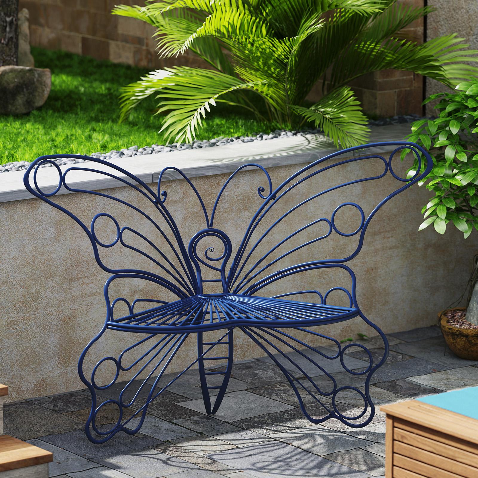 [SummerVibes]HLR，Outdoor Metal Butterfly Chairs, Y2K Aesthetic, Boho & Cottagecore Style, Seating for Patio, Garden, Backyard, Cute & Sturdy for Plant Lovers, Families, Teens tiktokshopspringglowup,summervibes