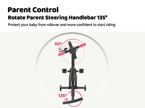 JMMD 6-in-1 Convertible Children's Bicycle - Multifunction Toddler Toy Balance Bike for 18-60 Months Boys & Girls with Adjustable Seat, Push Handle, Pedals, Training Wheels, Brakes, Kickstand, Steel Frame, Outdoor Riding Gift JMMD 6-in-1 Convertible Children's Bicycle - Multifunction Toddler Toy Balance Bike for 18-60 Months Boys & Girls with Adjustable Seat, Push Handle, Pedals, Training Wheels, Brakes, Kickstand, Steel Frame, Outdoor Riding Gift