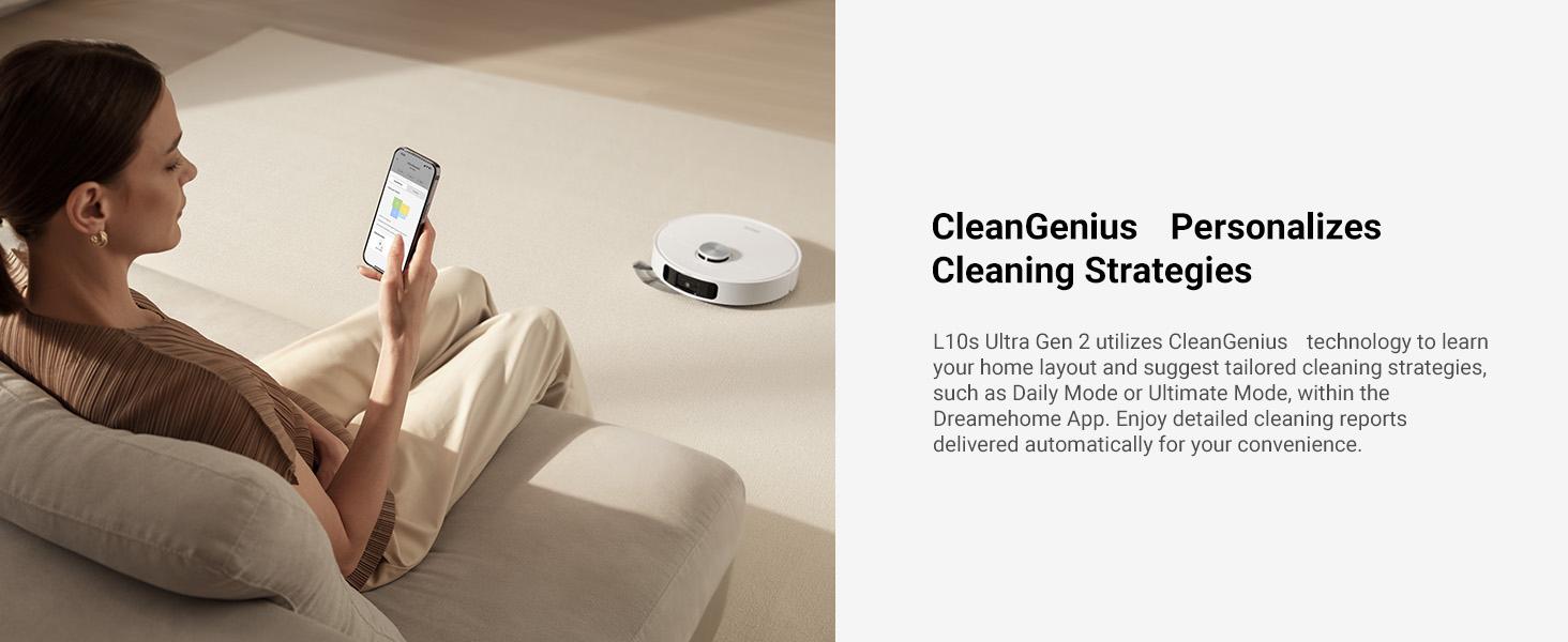 【New Arrivals】DREAME L10s Ultra Gen 2 Robot Vacuum and Mop, 10,000Pa Suction, MopExtend Tech, All-in-One Base Station, 75 Days Auto-Empty, Mop Self-Washing&Drying, Smart Obstacle Avoidance, Carpet Cleaning