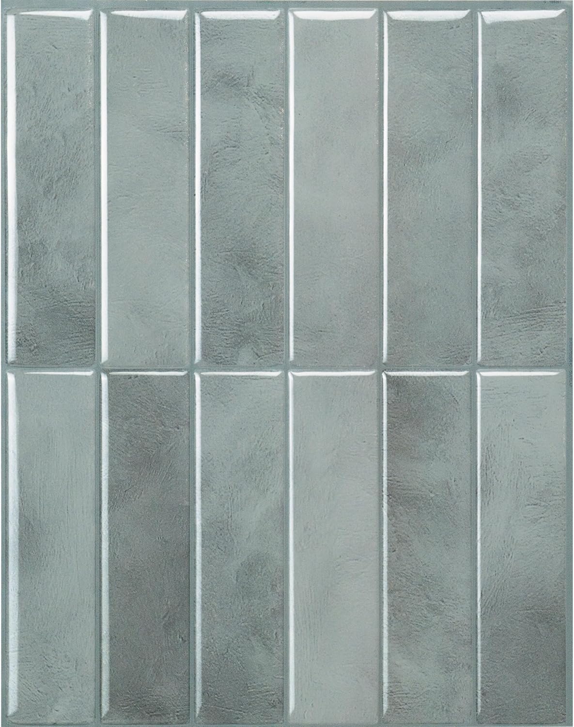 Peel and Stick Backsplash - 5 Sheets of 11.43" x 9" - 3D Adhesive Peel and Stick Tile Backsplash for Kitchen, Bathroom, Wall Tile