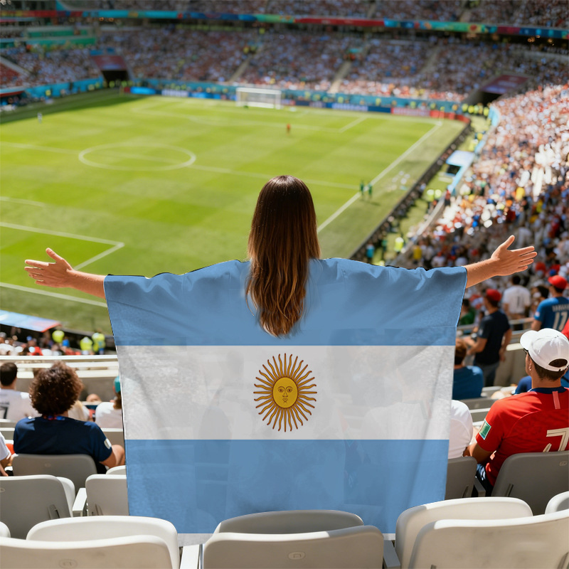 FIFA Word Cup 2026 National Flag Cape (No Hat)