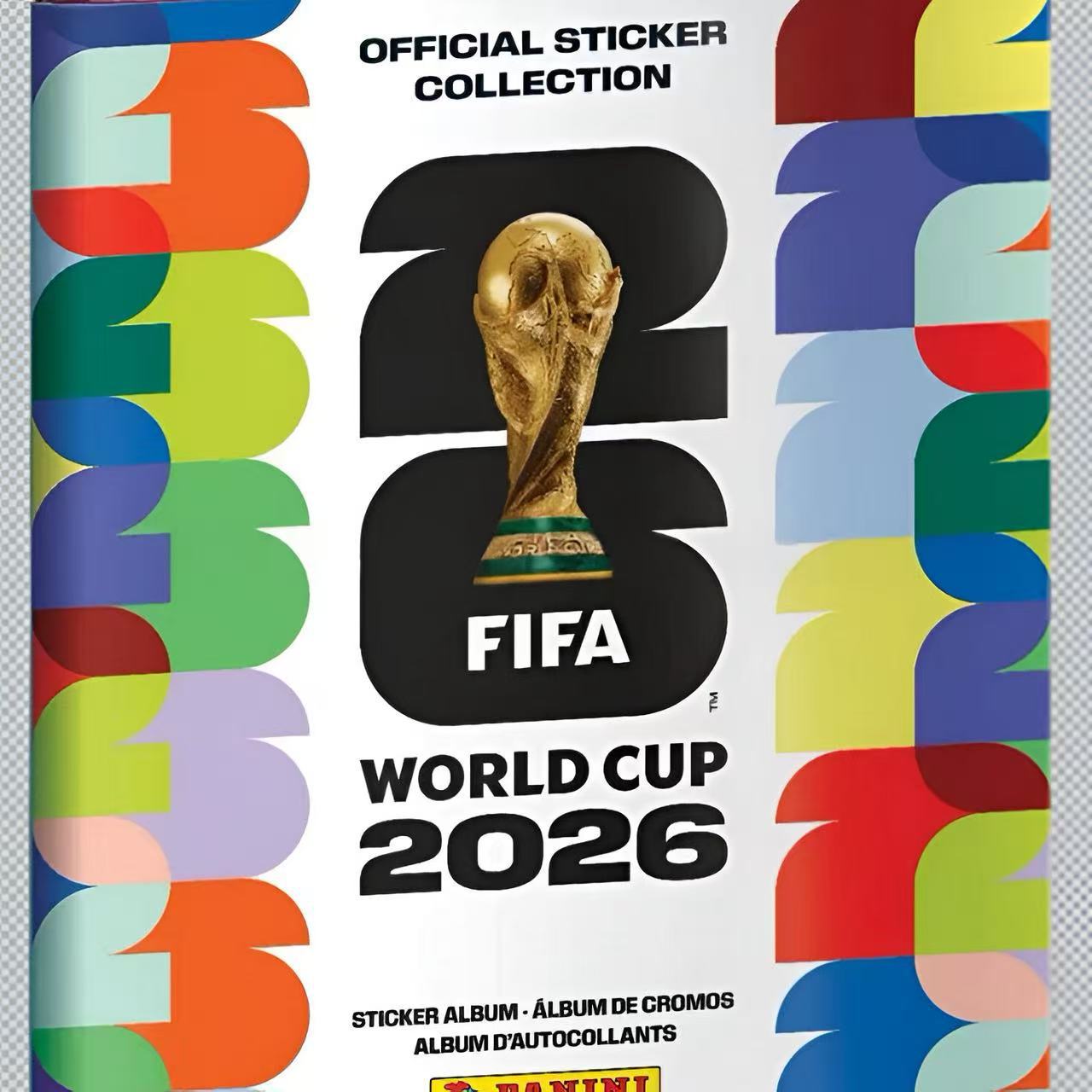 Official 2026 World Cup Sticker Collection - Football Album & Mystery Sticker