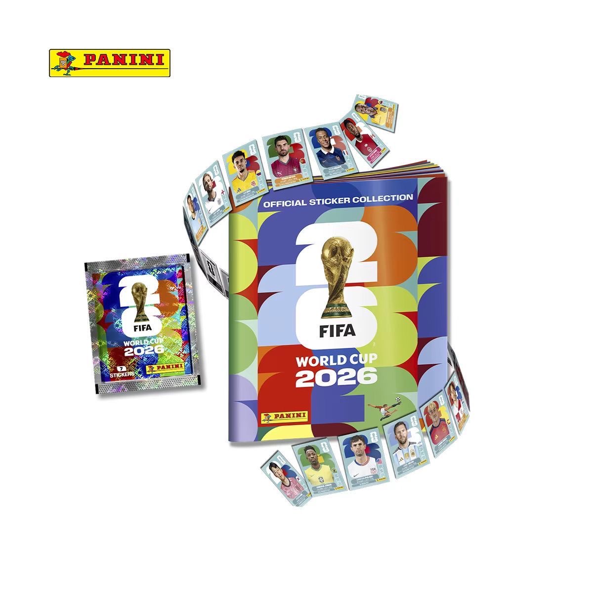Official 2026 World Cup Sticker Collection - Football Album & Mystery Sticker