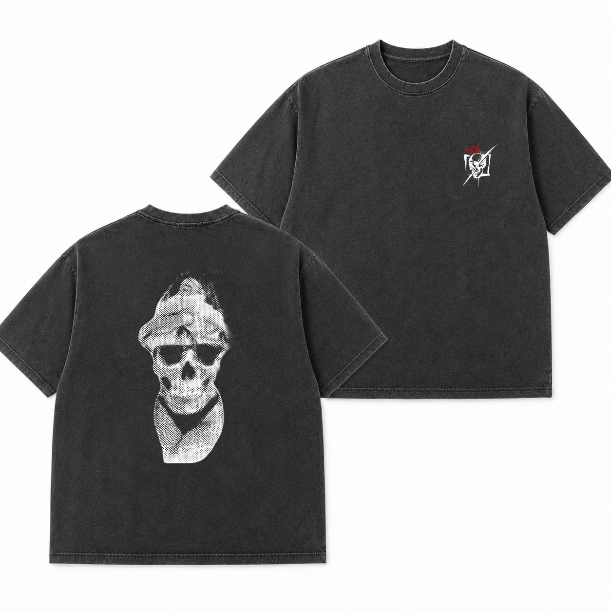 Skull Bandana Streetwear Graphic T-Shirt & Hoodie