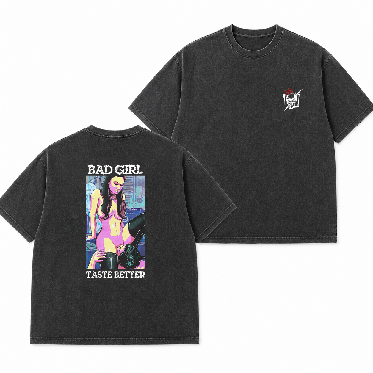 Bad Girl Taste Better Pin-Up T-Shirt & Hoodie