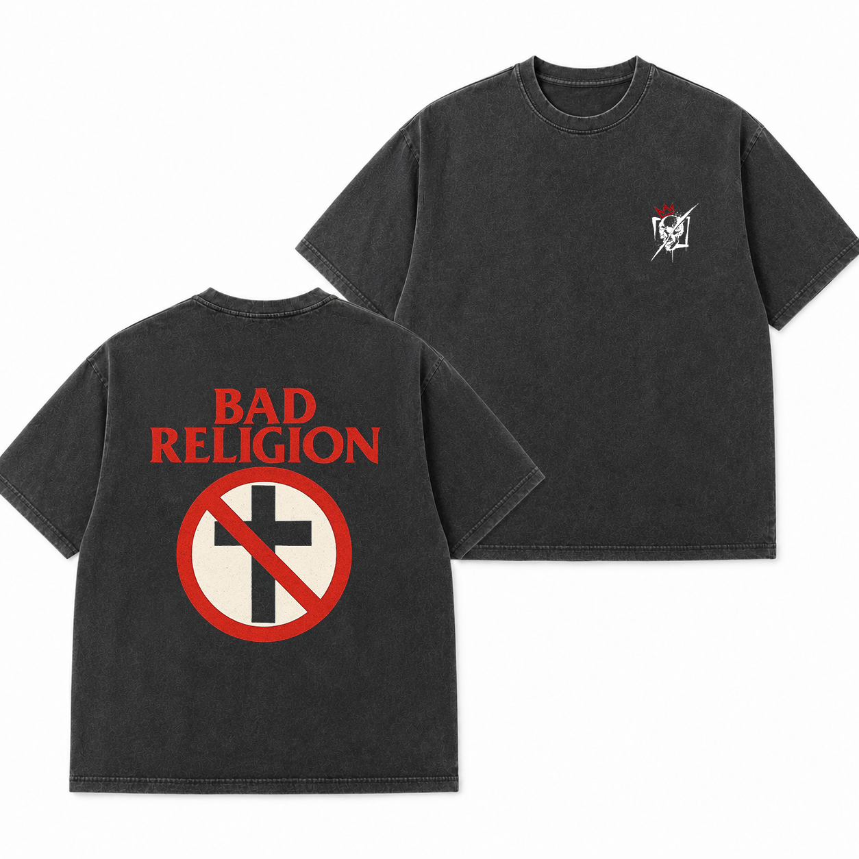 Bad Religion Anti-Cross Graphic T-Shirt & Hoodie