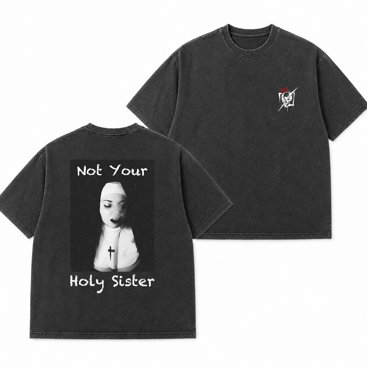 Not Your Holy Sister Vintage Nun T-Shirt & Hoodie
