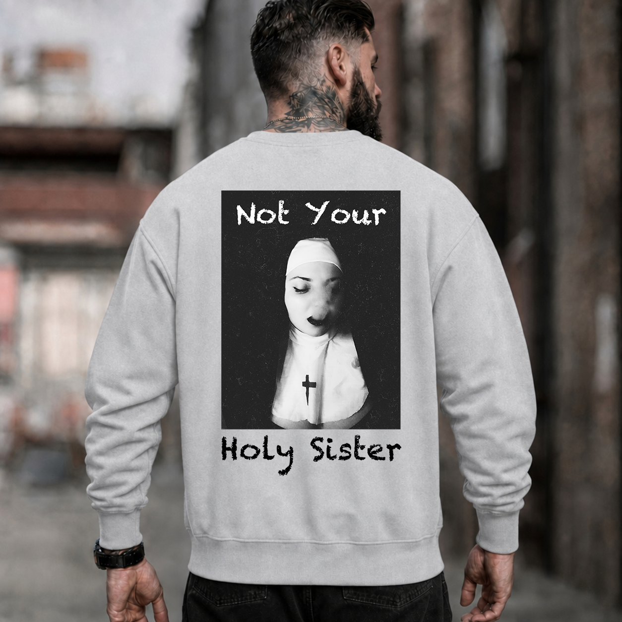 Not Your Holy Sister Vintage Nun T-Shirt & Hoodie