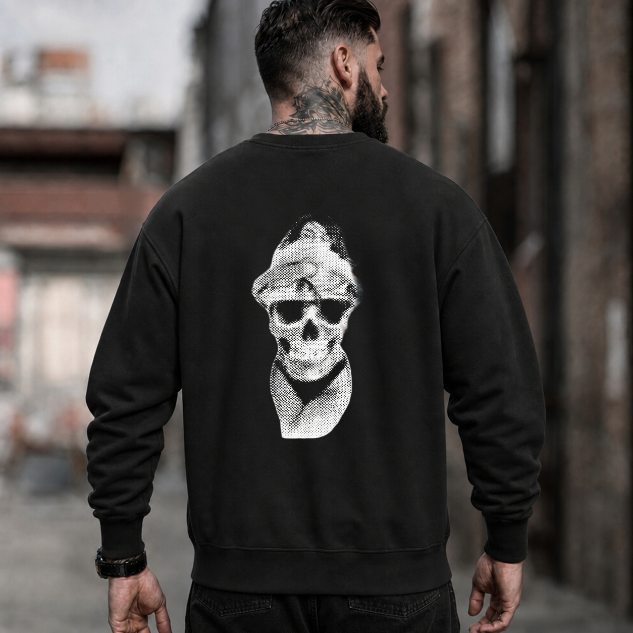 Skull Bandana Streetwear Graphic T-Shirt & Hoodie