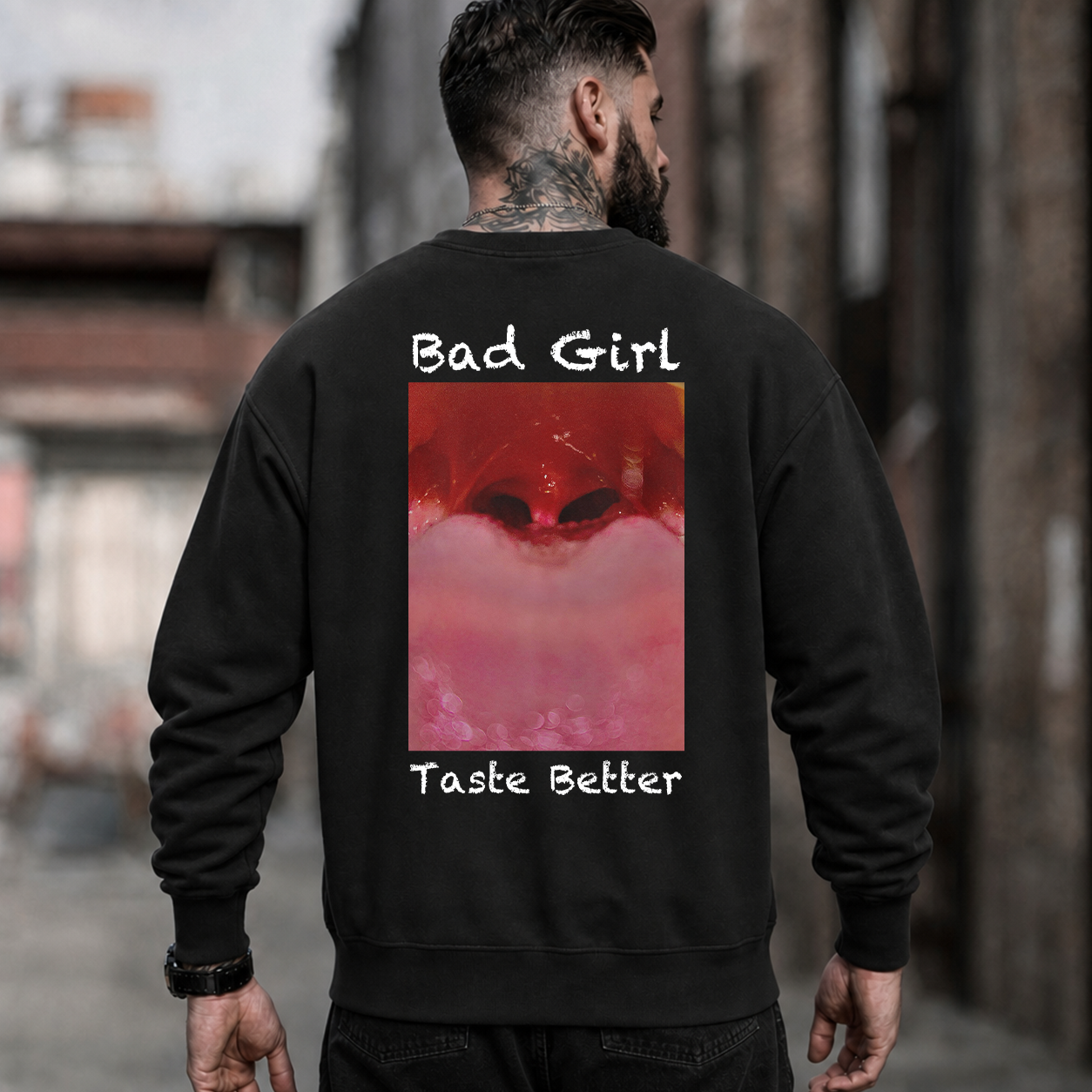Bad Girl Taste Better Red Graphic T-Shirt & Hoodie