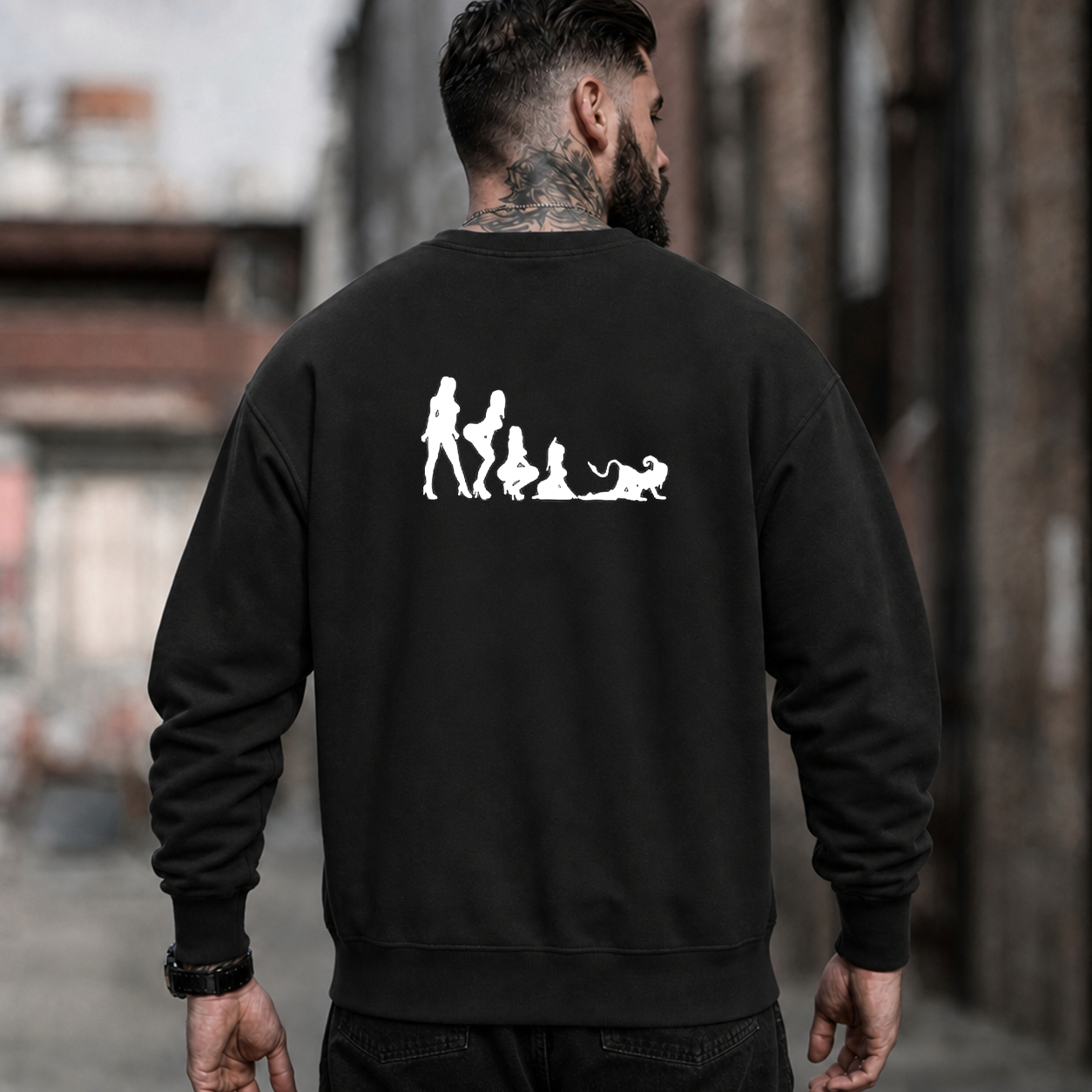 Adult Evolution Funny Graphic T-Shirt & Hoodie