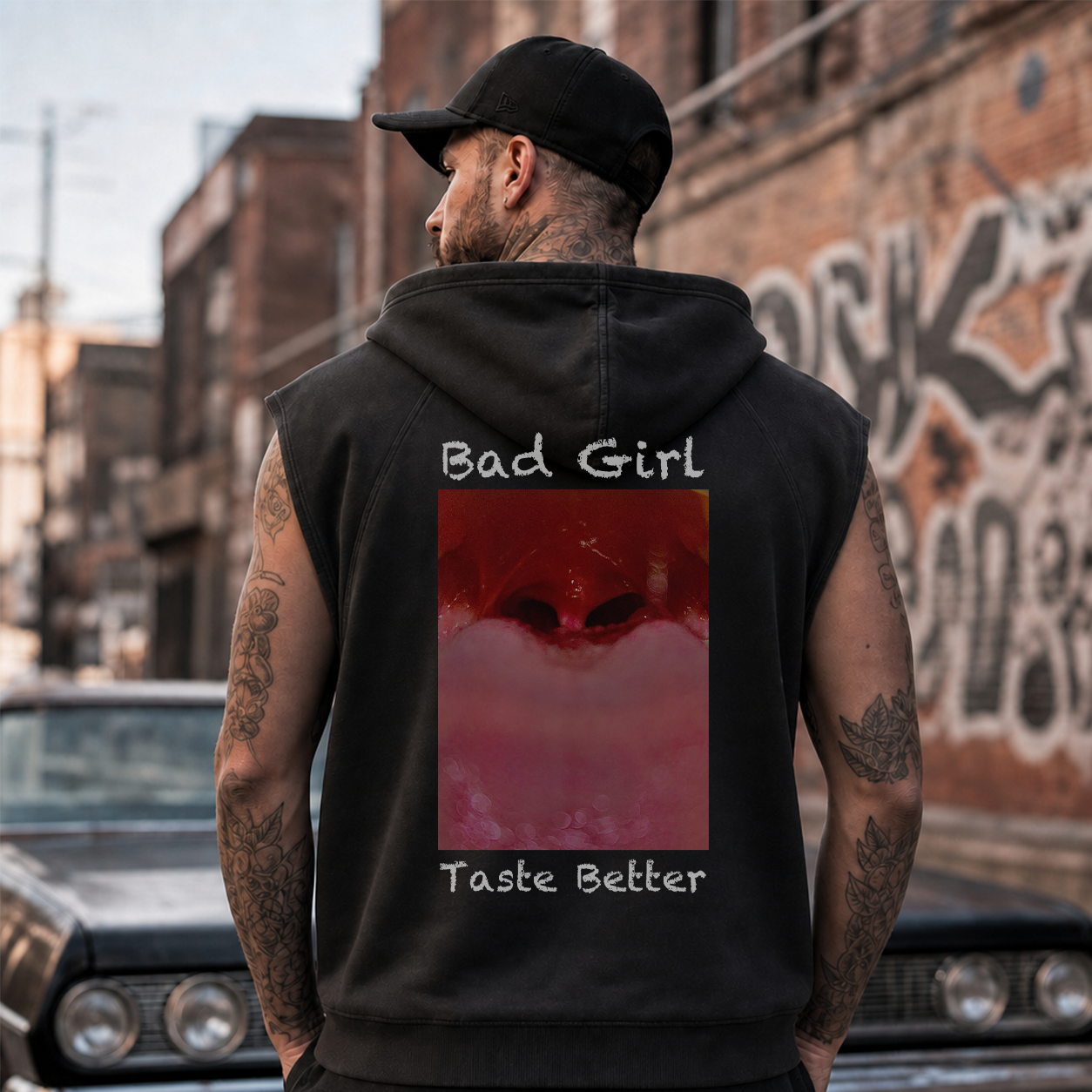 Bad Girl Taste Better Red Graphic T-Shirt & Hoodie
