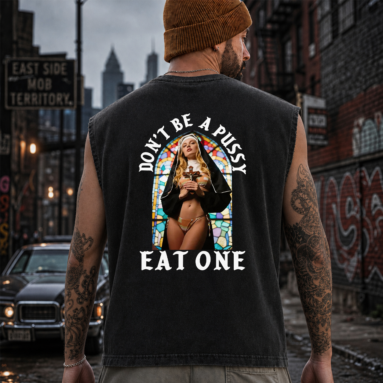 Don’t Be a Pussy Funny Adult T-Shirt & Hoodie