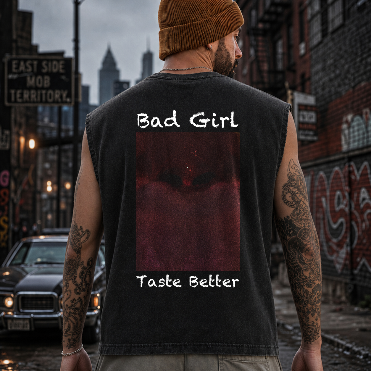 Bad Girl Taste Better Red Graphic T-Shirt & Hoodie