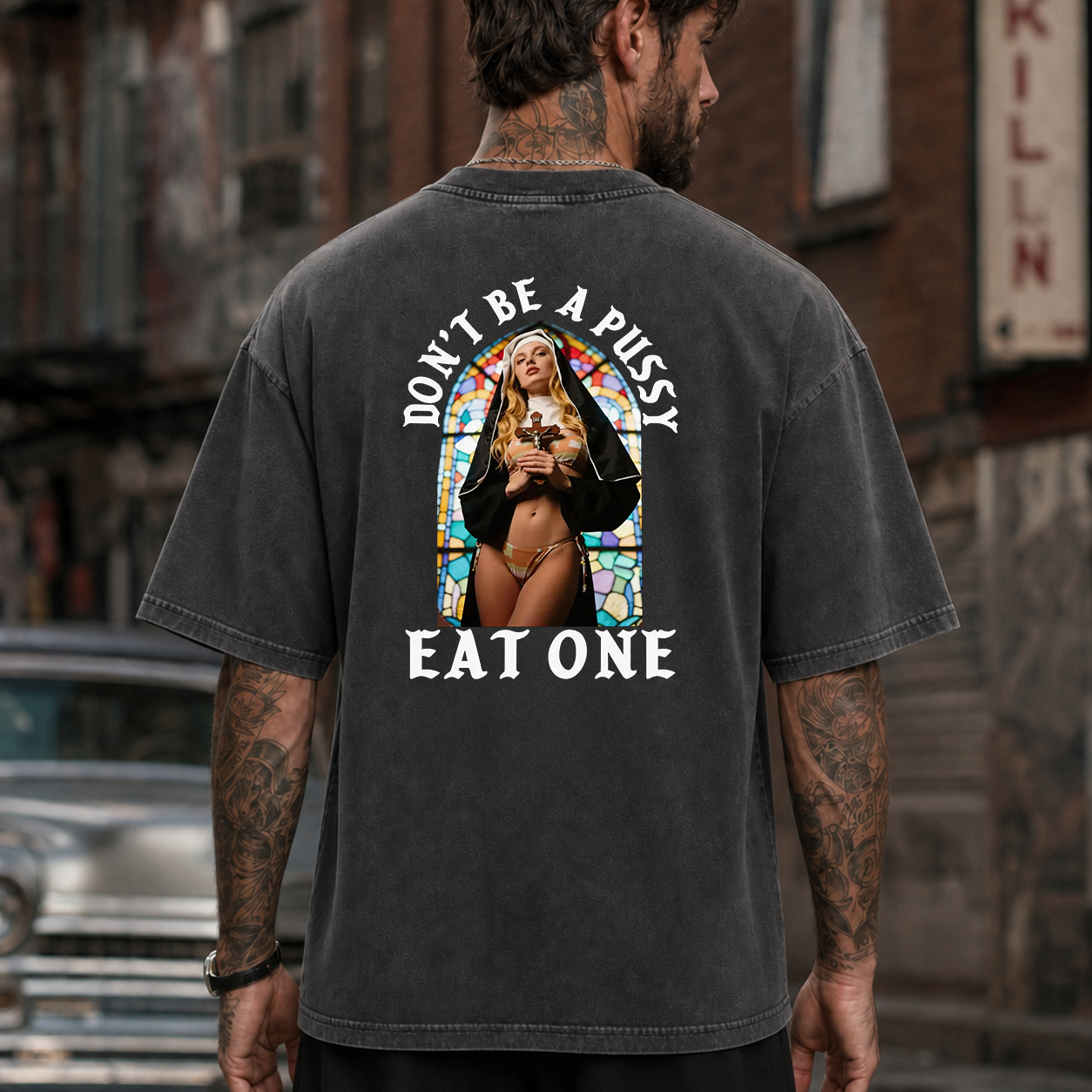 Don’t Be a Pussy Funny Adult T-Shirt & Hoodie