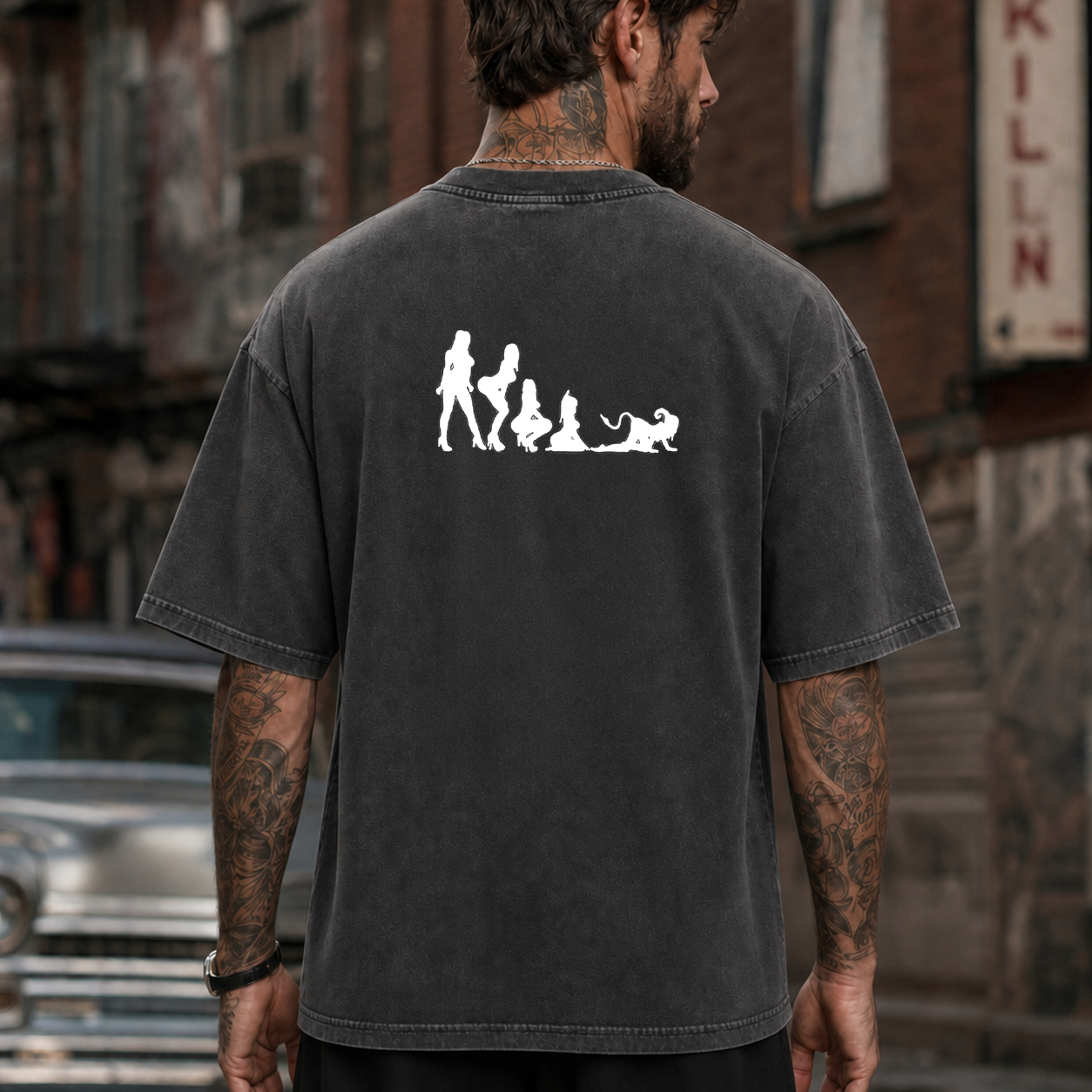 Adult Evolution Funny Graphic T-Shirt & Hoodie