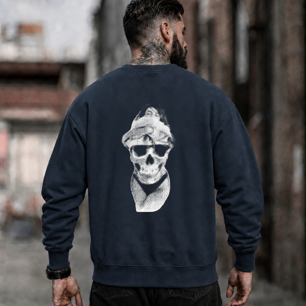 Skull Bandana Streetwear Graphic T-Shirt & Hoodie
