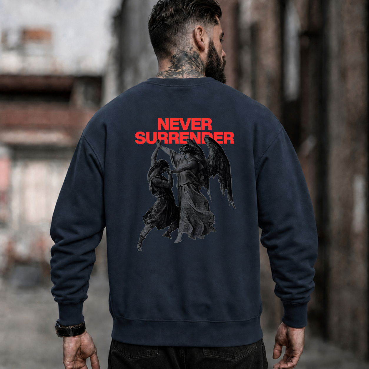 Never Surrender Fallen Angel T-Shirt & Hoodie