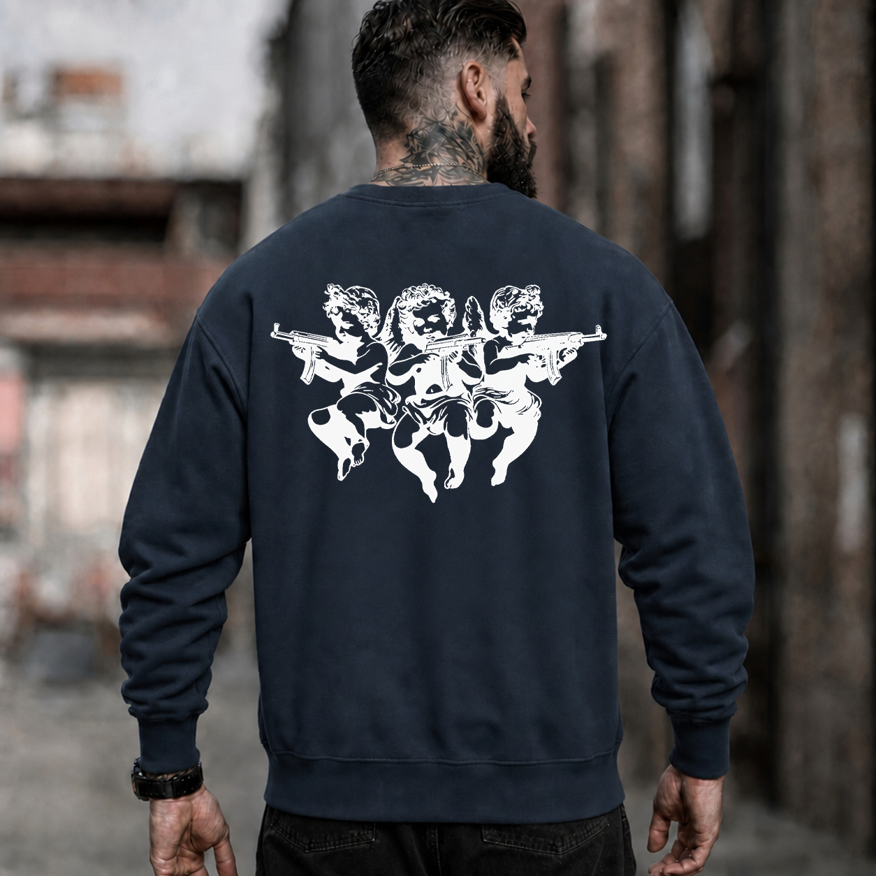 Armed Cherub Angels Graphic T-Shirt & Hoodie