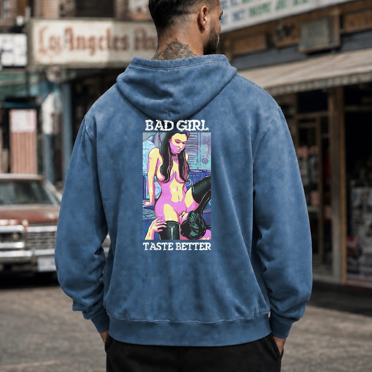 Bad Girl Taste Better Pin-Up T-Shirt & Hoodie