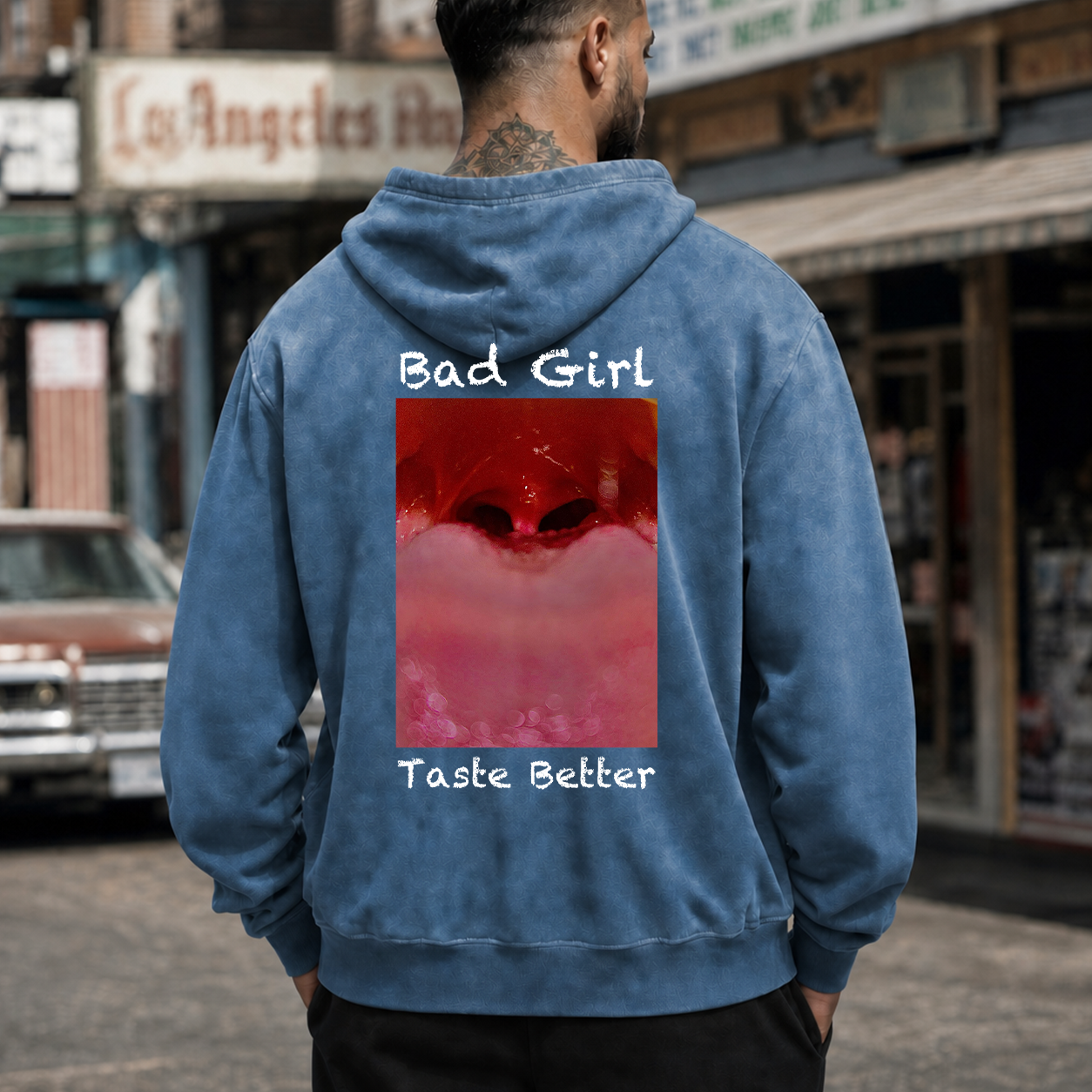 Bad Girl Taste Better Red Graphic T-Shirt & Hoodie