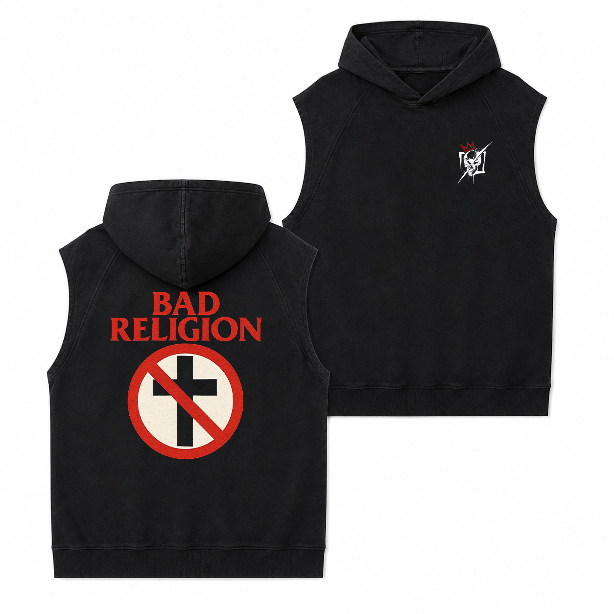 Bad Religion Anti-Cross Graphic T-Shirt & Hoodie