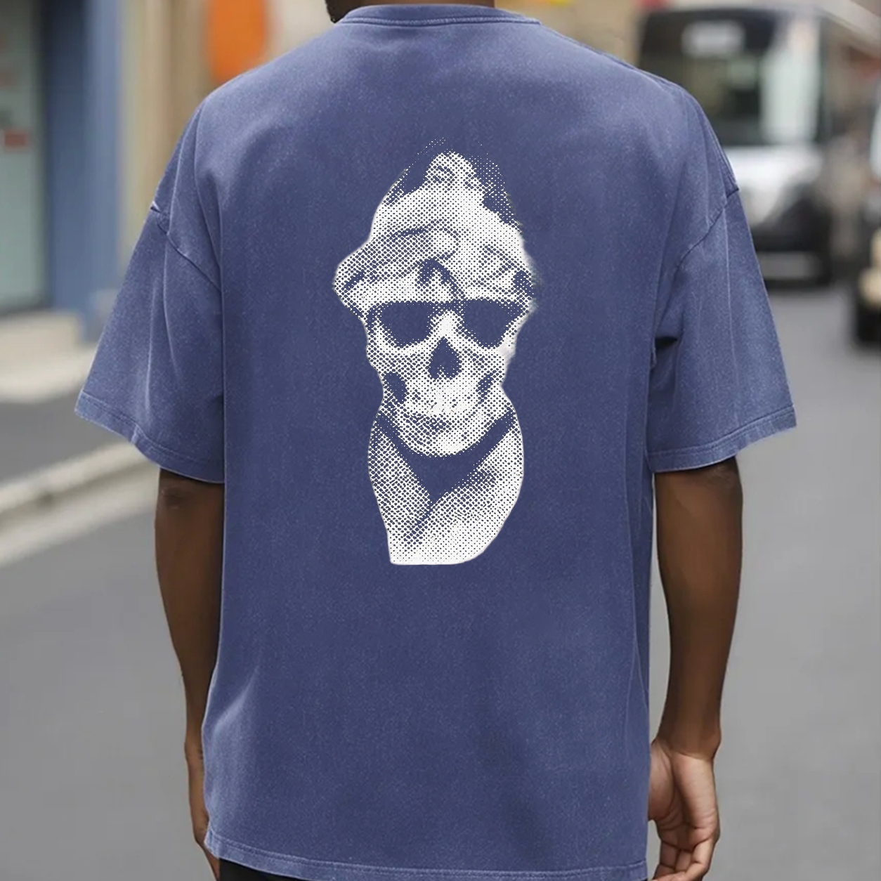 Skull Bandana Streetwear Graphic T-Shirt & Hoodie