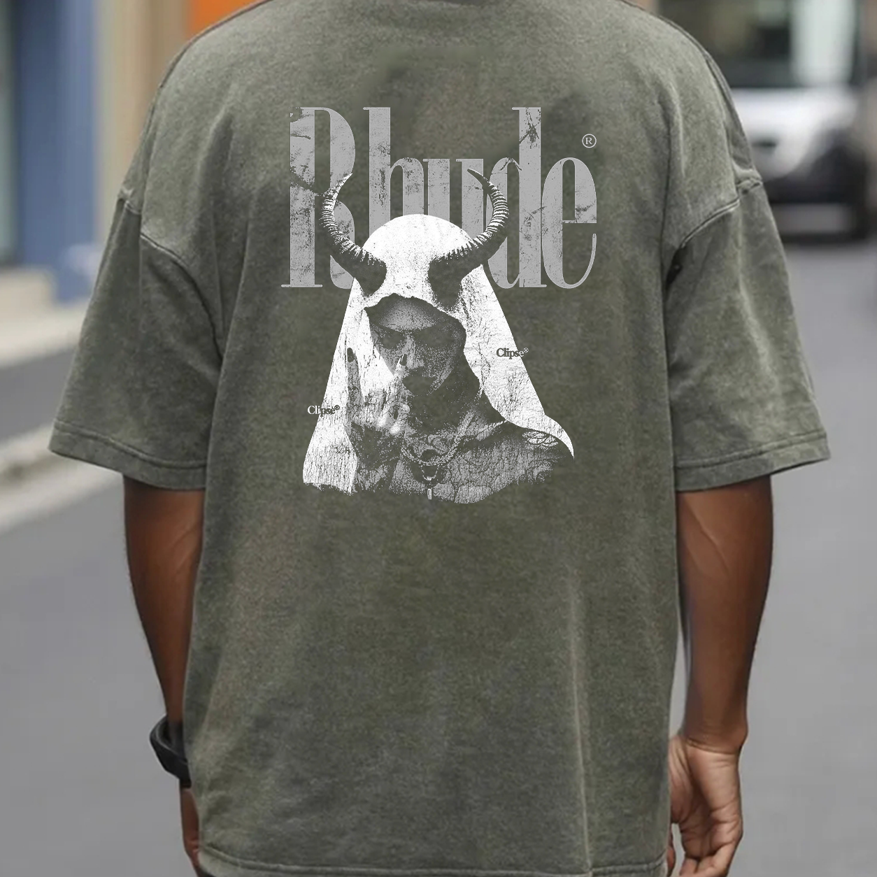 Rude Horned Nun Gothic Graphic T-Shirt & Hoodie