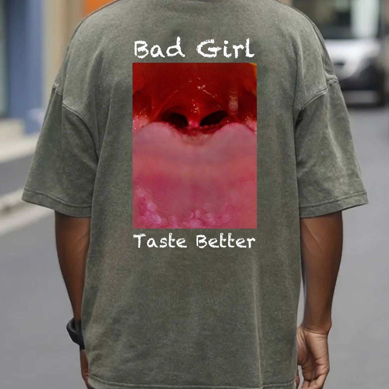 Bad Girl Taste Better Red Graphic T-Shirt & Hoodie