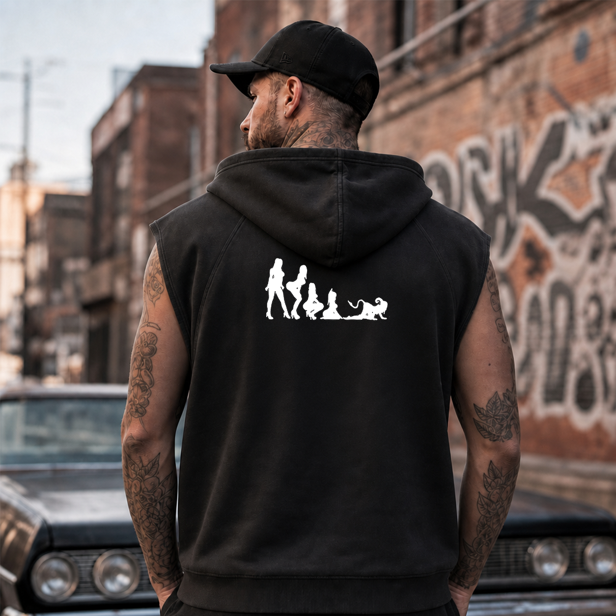 Adult Evolution Funny Graphic T-Shirt & Hoodie