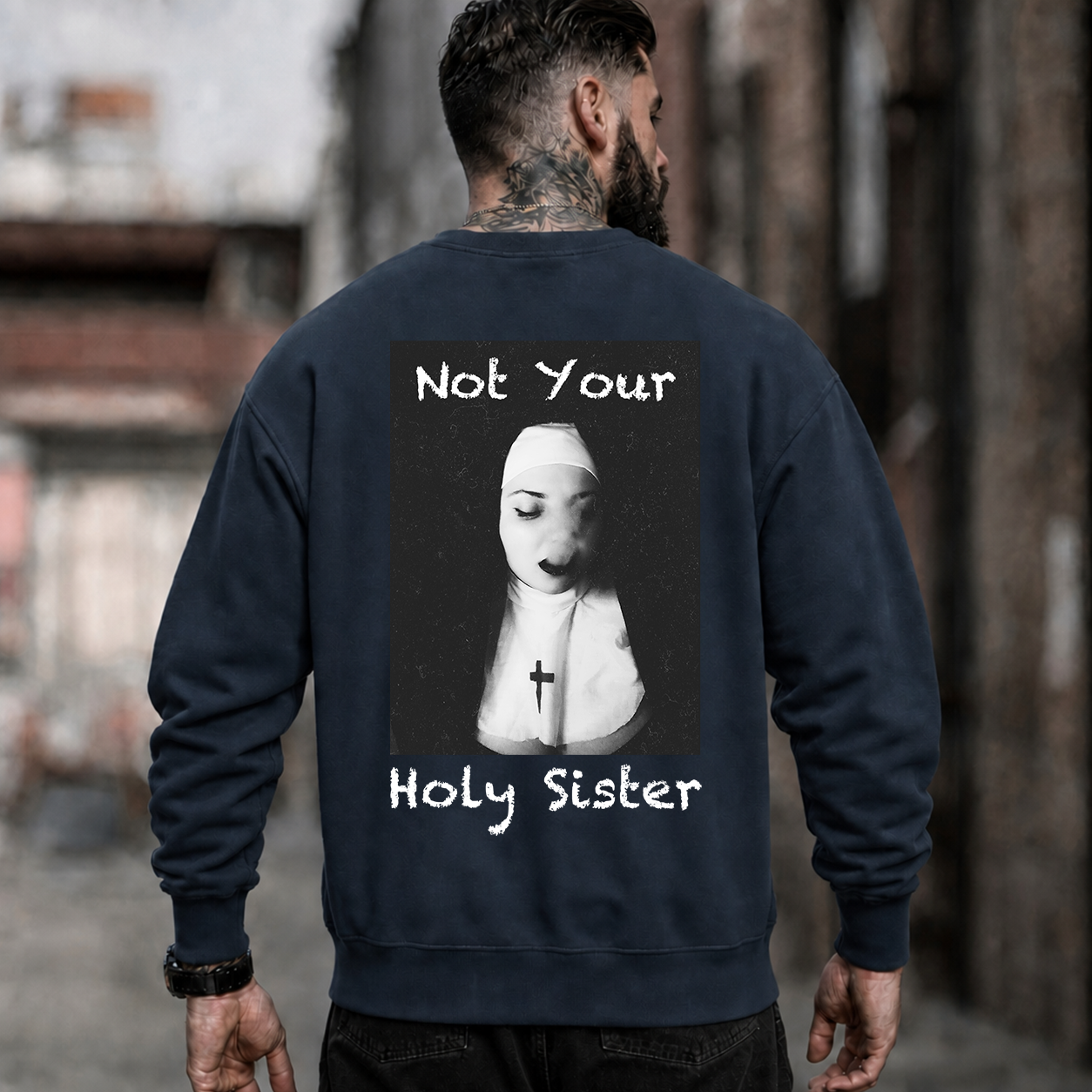 Not Your Holy Sister Vintage Nun T-Shirt & Hoodie