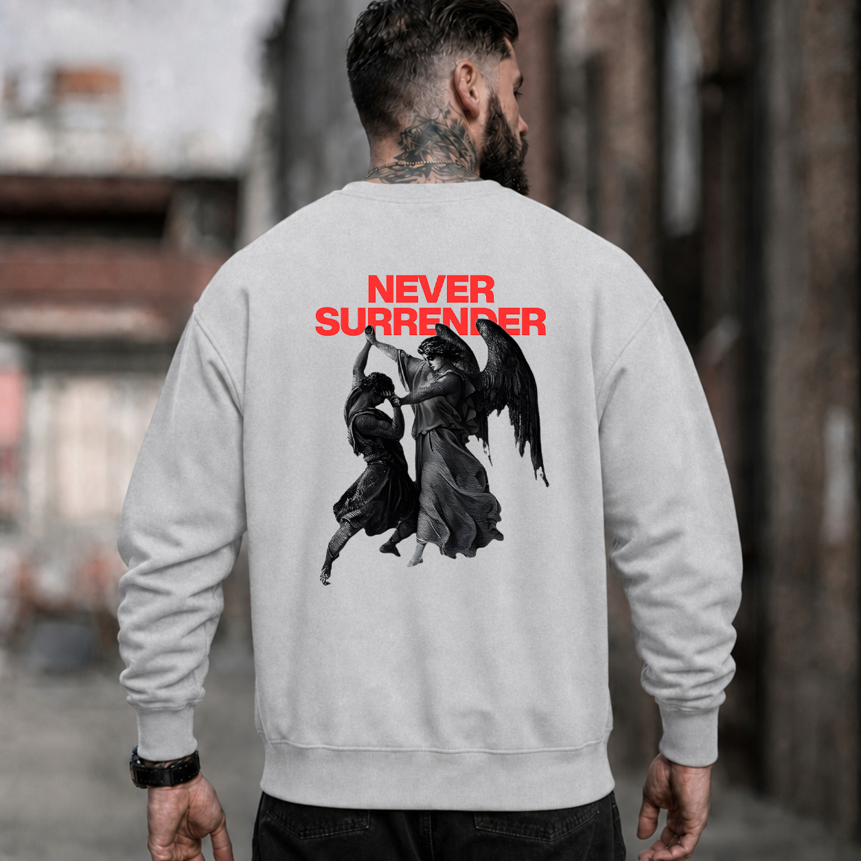 Never Surrender Fallen Angel T-Shirt & Hoodie