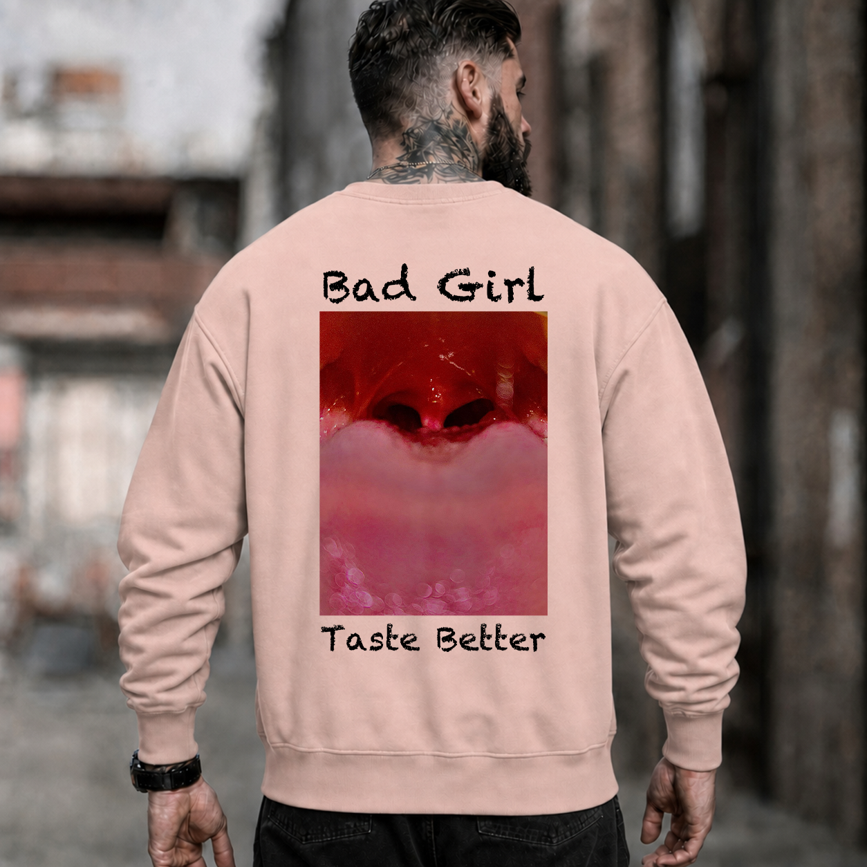 Bad Girl Taste Better Red Graphic T-Shirt & Hoodie