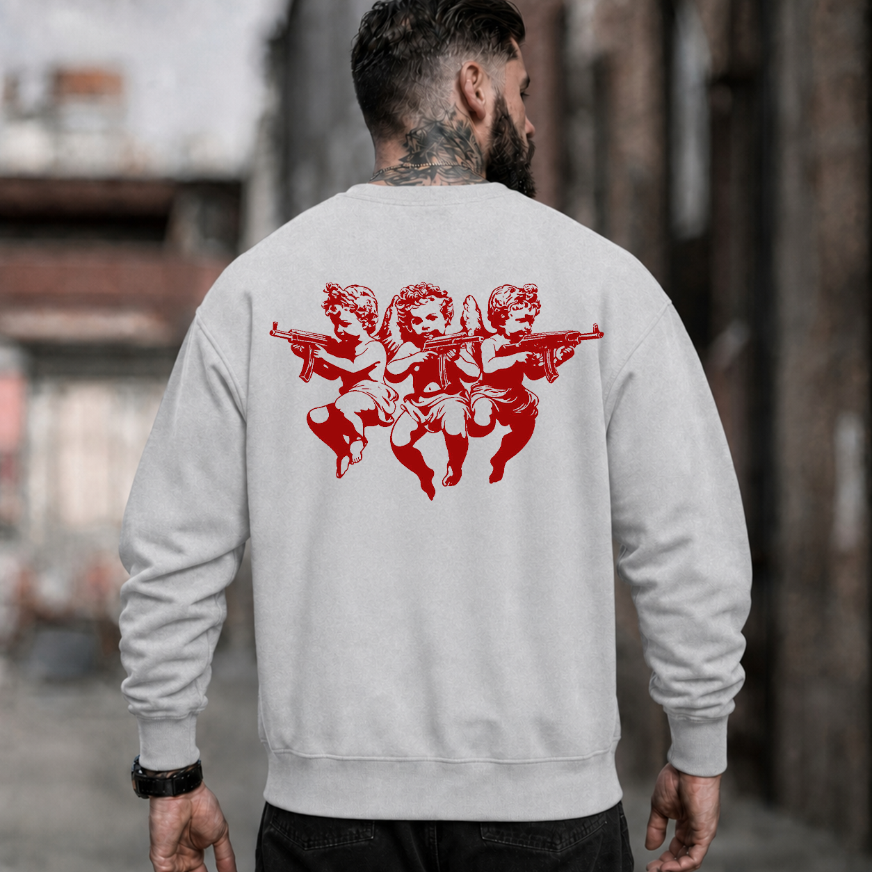 Armed Cherub Angels Graphic T-Shirt & Hoodie