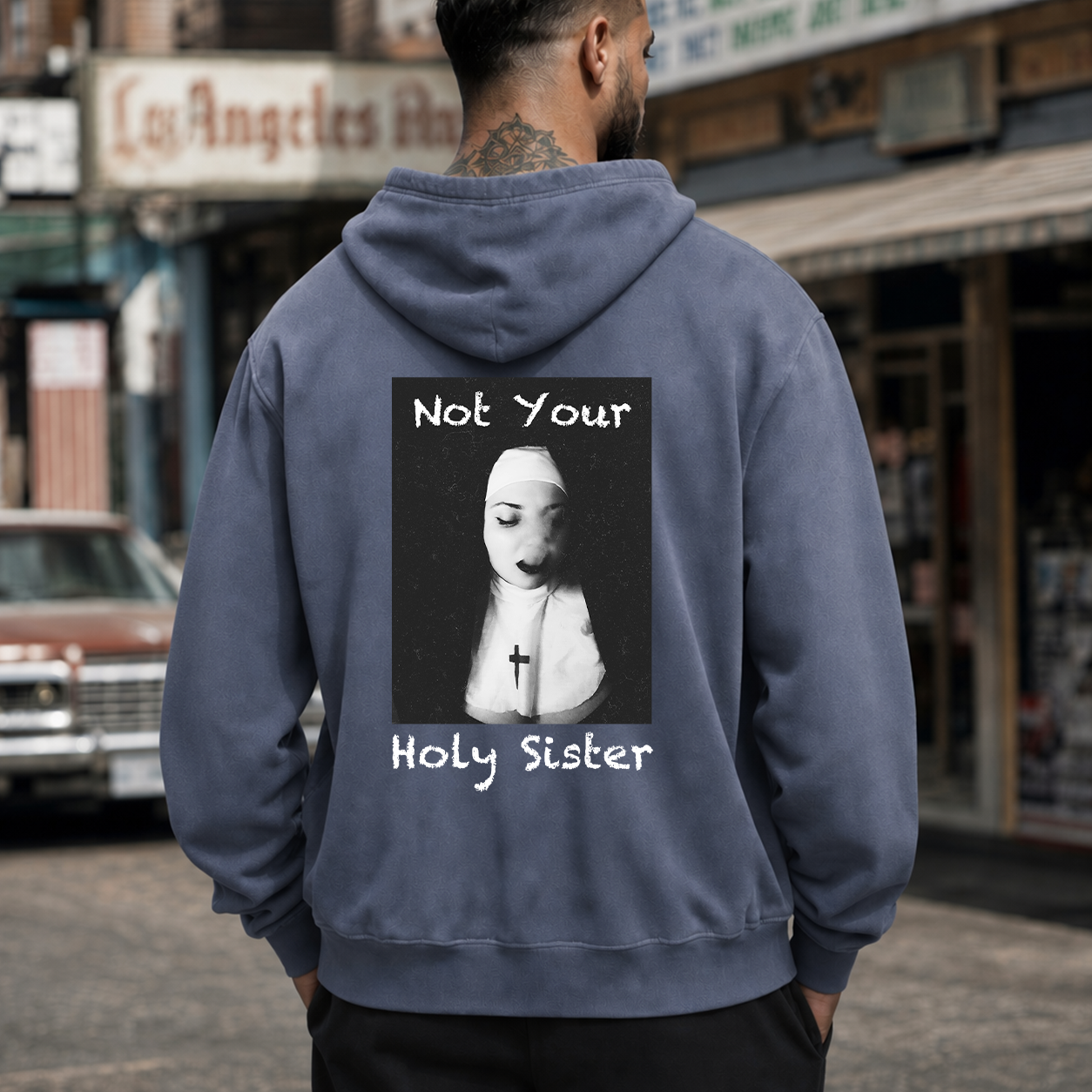 Not Your Holy Sister Vintage Nun T-Shirt & Hoodie