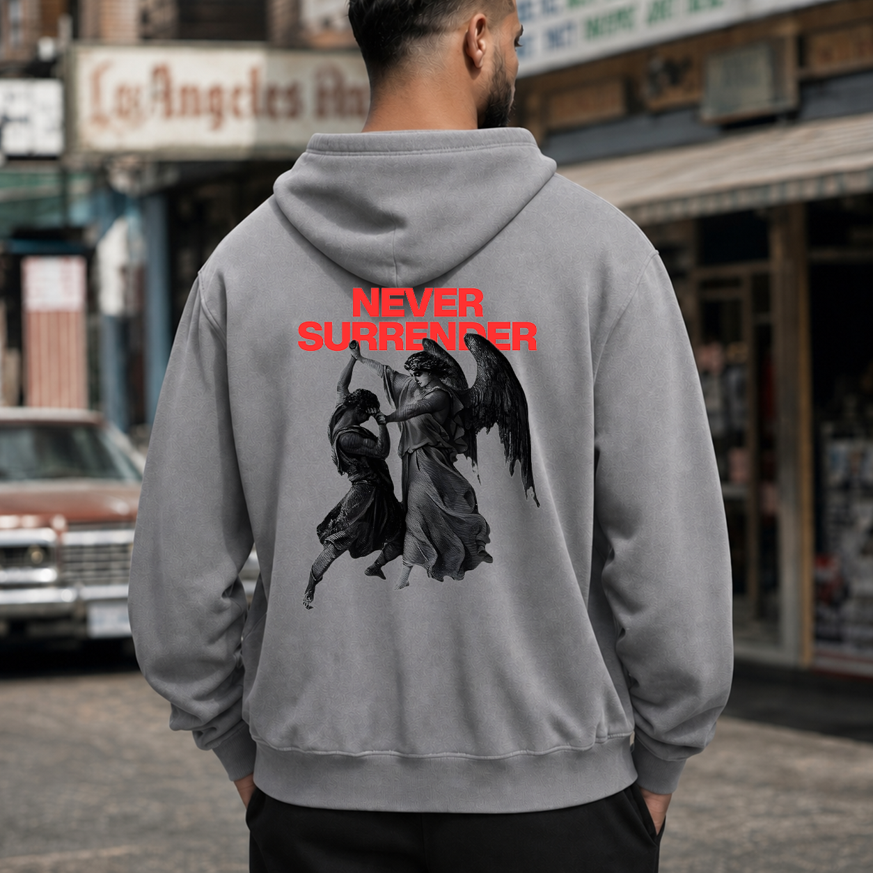 Never Surrender Fallen Angel T-Shirt & Hoodie